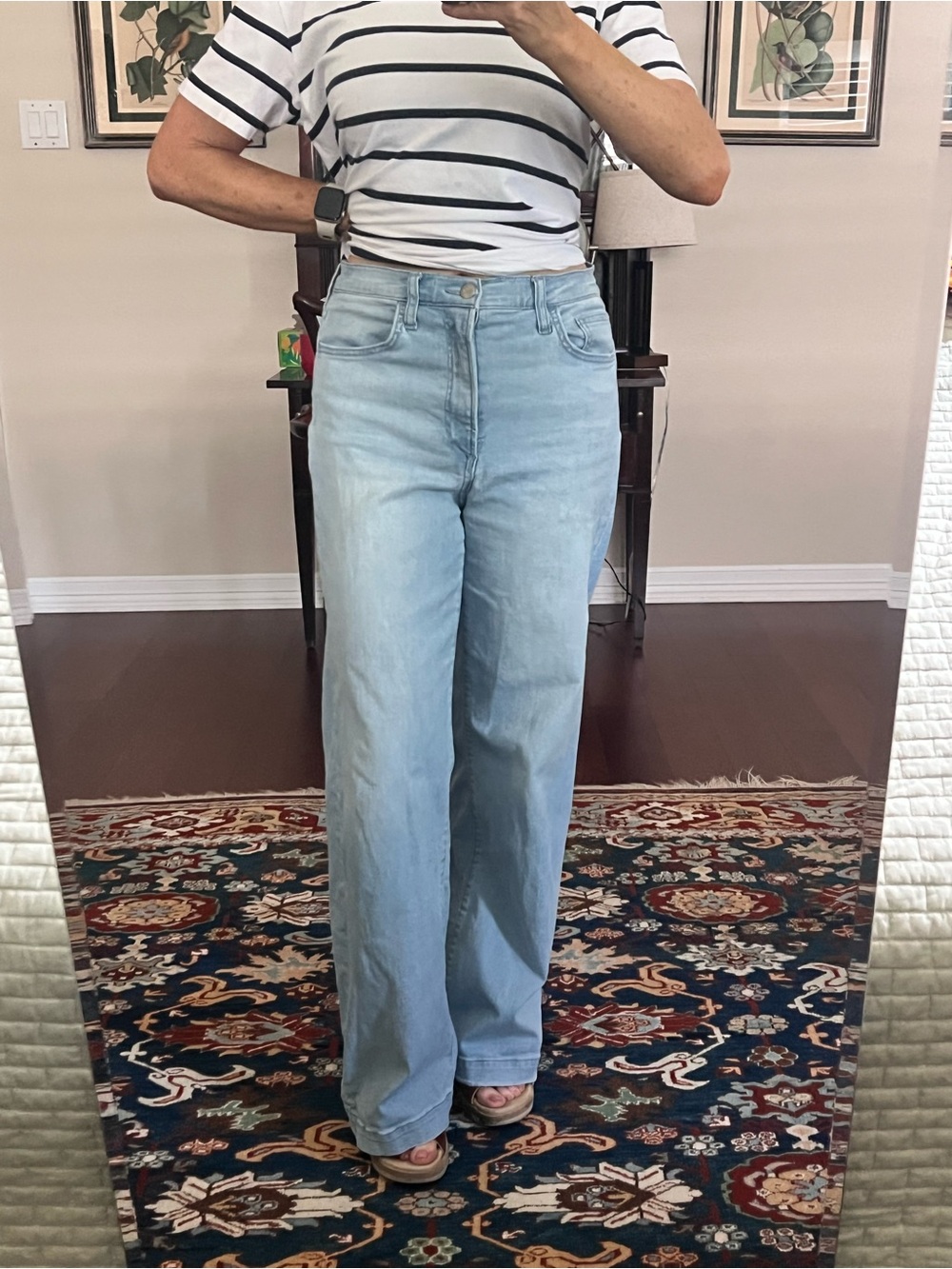 Joe’s Jeans High-Rise Wide Leg Light Wash Women’s Jeans